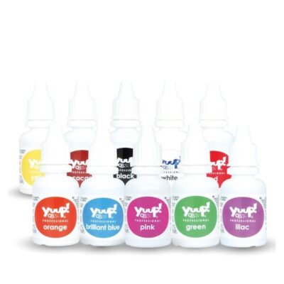 Set barev pro Airbrush přístroj Yuup! 10 x 20 ml