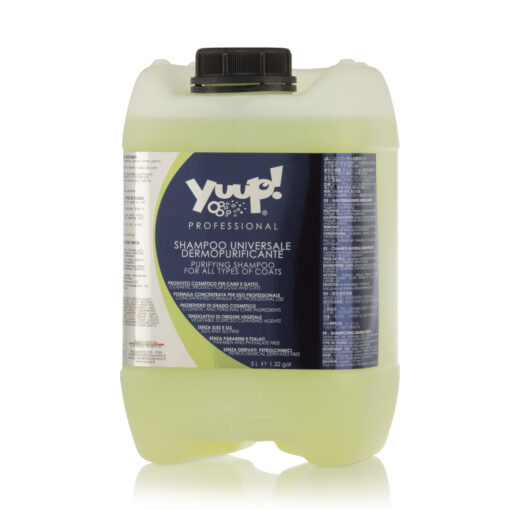 Čistící šampon pro psy na všechny typy srsti Yuup Objem: 5000 ml